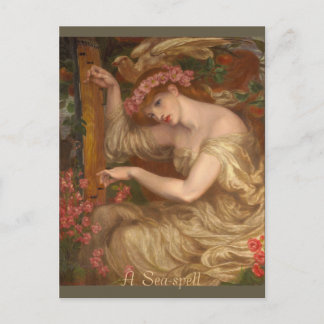 Dante Gabriel Rossetti, A zee-spreuk, 1875-1877 Briefkaart