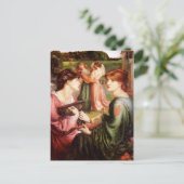 Dante Gabriel Rossetti Art Briefkaart (Staand voorkant)