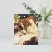Dante Gabriel Rossetti Art Briefkaart (Staand voorkant)