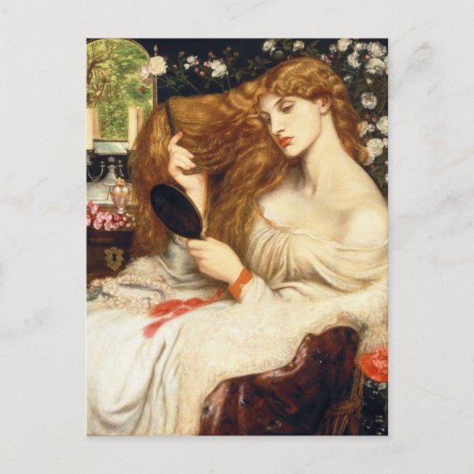 Dante Gabriel Rossetti Art Briefkaart (Voorkant)