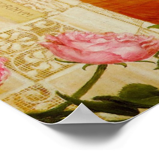 Dante Gabriel Rossetti Art Poster (Hoek)