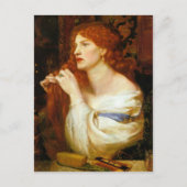Dante Gabriel Rossetti: Aurelia Briefkaart (Voorkant)