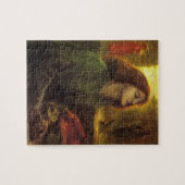 Dante Gabriel Rossetti- Beata Beatrix Legpuzzel (Horizontaal)