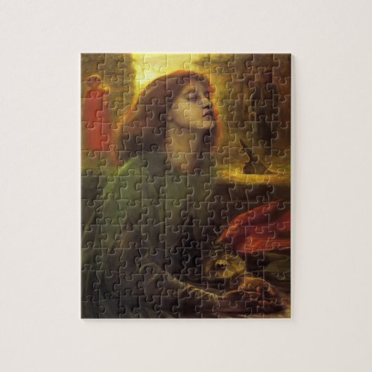 Dante Gabriel Rossetti- Beata Beatrix Legpuzzel (Verticaal)