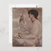 Dante Gabriel Rossetti - Daydroom Briefkaart (Voorkant / Achterkant)
