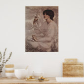 Dante Gabriel Rossetti - Daydroom Poster (Keuken)