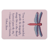 Dante Gabriel Rossetti Dragonfly Quote Magnet Magneet (Horizontaal)