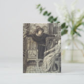 Dante Gabriel Rossetti: Hamlet en Ophelia Briefkaart (Staand voorkant)