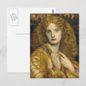 Dante Gabriel Rossetti: Helen of Troy Briefkaart (Voorkant / Achterkant)