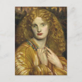 Dante Gabriel Rossetti: Helen of Troy Briefkaart (Voorkant)