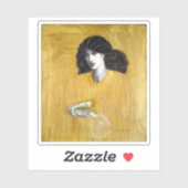 Dante Gabriel Rossetti La Donna Della Finestra Sticker (Vel)