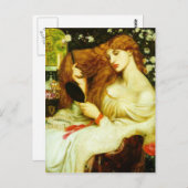 Dante Gabriel Rossetti- Lady Lilith Briefkaart (Voorkant / Achterkant)