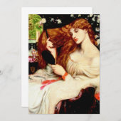 Dante Gabriel Rossetti - Lady Lilith Kaart (Voorkant / Achterkant)
