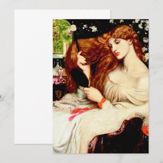Dante Gabriel Rossetti - Lady Lilith Kaart (Voorkant / Achterkant)