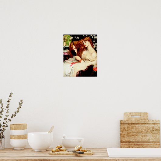 Dante Gabriel Rossetti | Lady Lilith Poster (Keuken)