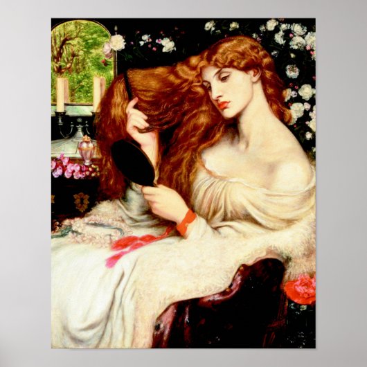 Dante Gabriel Rossetti | Lady Lilith Poster (Voorkant)