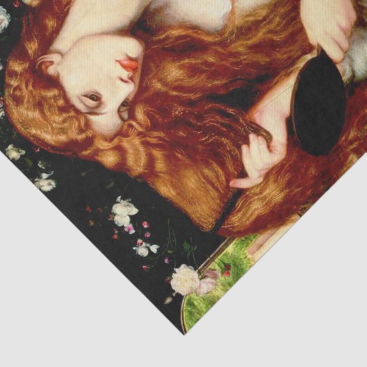 Dante Gabriel Rossetti | Lady Lilith Tissuepapier (Detail)