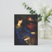 Dante Gabriel Rossetti- Mariana Briefkaart (Staand voorkant)