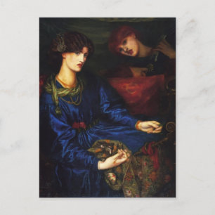 Dante Gabriel Rossetti- Mariana Briefkaart