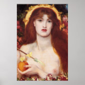 Dante Gabriel Rossetti Poster (Voorkant)