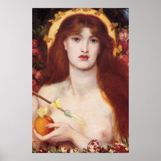 Dante Gabriel Rossetti Poster (Voorkant)