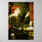 Dante Gabriel Rossetti Poster (Voorkant)