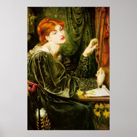 Dante Gabriel Rossetti Poster (Voorkant)