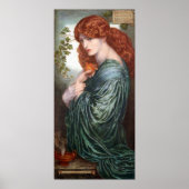 Dante Gabriel Rossetti Proserpine Poster (Voorkant)