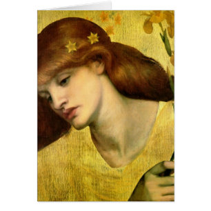 Dante Gabriel Rossetti- Sancta Lilias