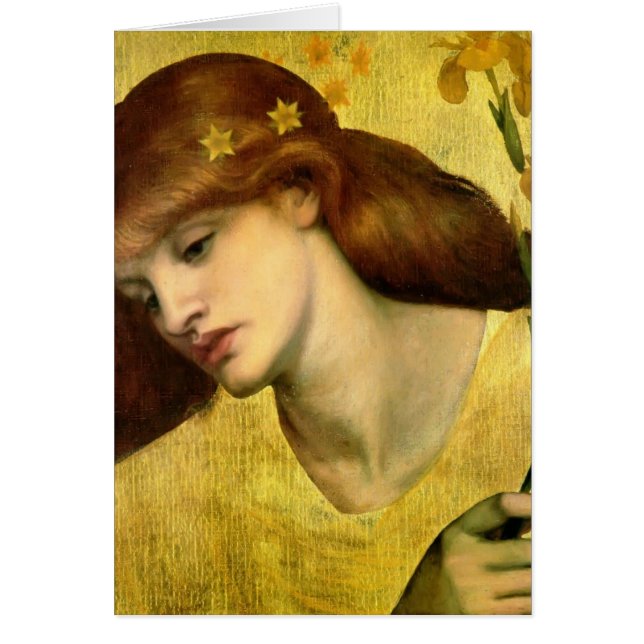 Dante Gabriel Rossetti- Sancta Lilias (Voorkant)
