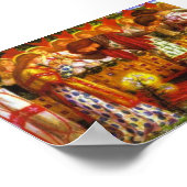 Dante Gabriel Rossetti schildert Sir Galahad Poster (Hoek)