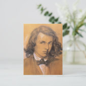 Dante Gabriel Rossetti- Self-Portrait Briefkaart (Staand voorkant)