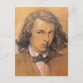 Dante Gabriel Rossetti- Self-Portrait Briefkaart (Voorkant)