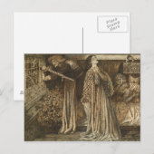 Dante Gabriel Rossetti - Sir Launcelot Briefkaart (Voorkant / Achterkant)