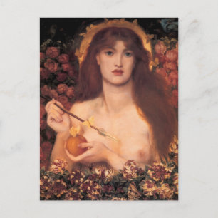 Dante Gabriel Rossetti - Venus Verticordia Briefkaart