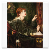 Dante Gabriel Rossetti - Veronica Veronese Foto Afdruk (Voorkant)