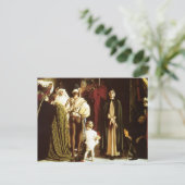 Dante in ballingschap briefkaart (Staand voorkant)