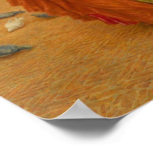 Dante Meeting Beatrice Poster (Hoek)