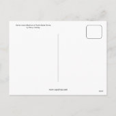 Dante ontmoet Beatrice in Florence. Feestdagenkaart (Achterkant)