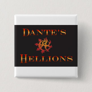 Dante Pin Vierkante Button 5,1 Cm