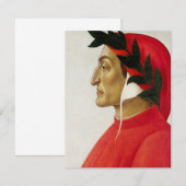 Dante-uitnodigingen Kaart (Voorkant / Achterkant)