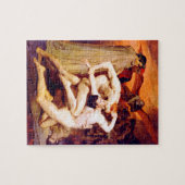 Dante & Virgil (Bouguereau 1850) Legpuzzel (Horizontaal)