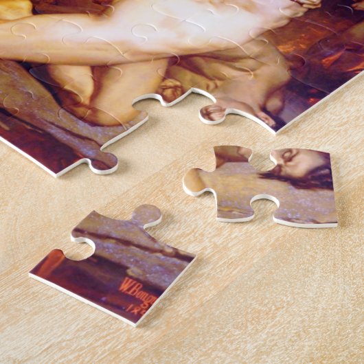 Dante & Virgil (Bouguereau 1850) Legpuzzel (Zijkant)