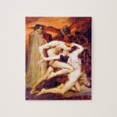 Dante & Virgil (Bouguereau 1850) Legpuzzel (Verticaal)