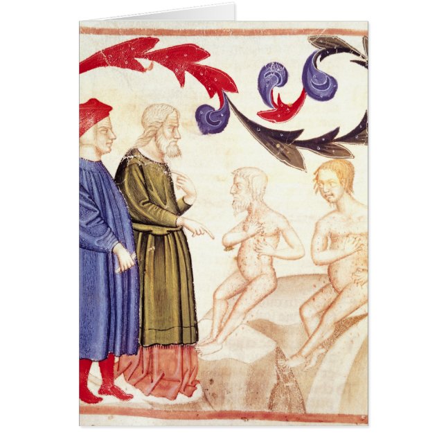 Dante, Virgil en de Plague-stricken (Voorkant)