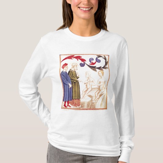 Dante, Virgil en de Plague-stricken T-shirt (Voorkant)