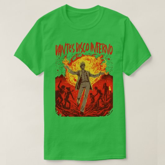 Dantes Disco Inferno T-shirt (Design voorkant)