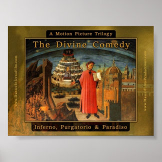 Dante's Divine Comedy Feature Film Trilogy Poster