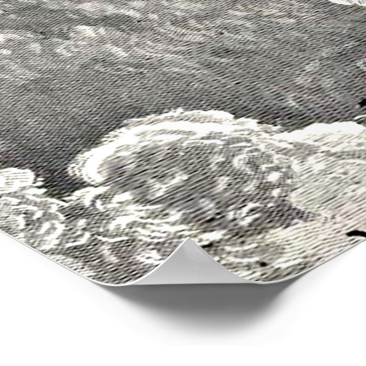 Dante's Divine Comedy Illustration Eagle Engraving Poster (Hoek)