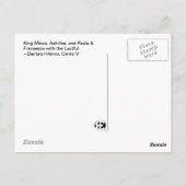 Dante's Inferno, Canto V Briefkaart (Achterkant)